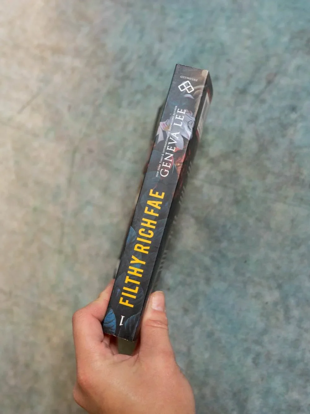 Paperback Filthy Rich Fae by Geneva Lee - Spray Edges - Used